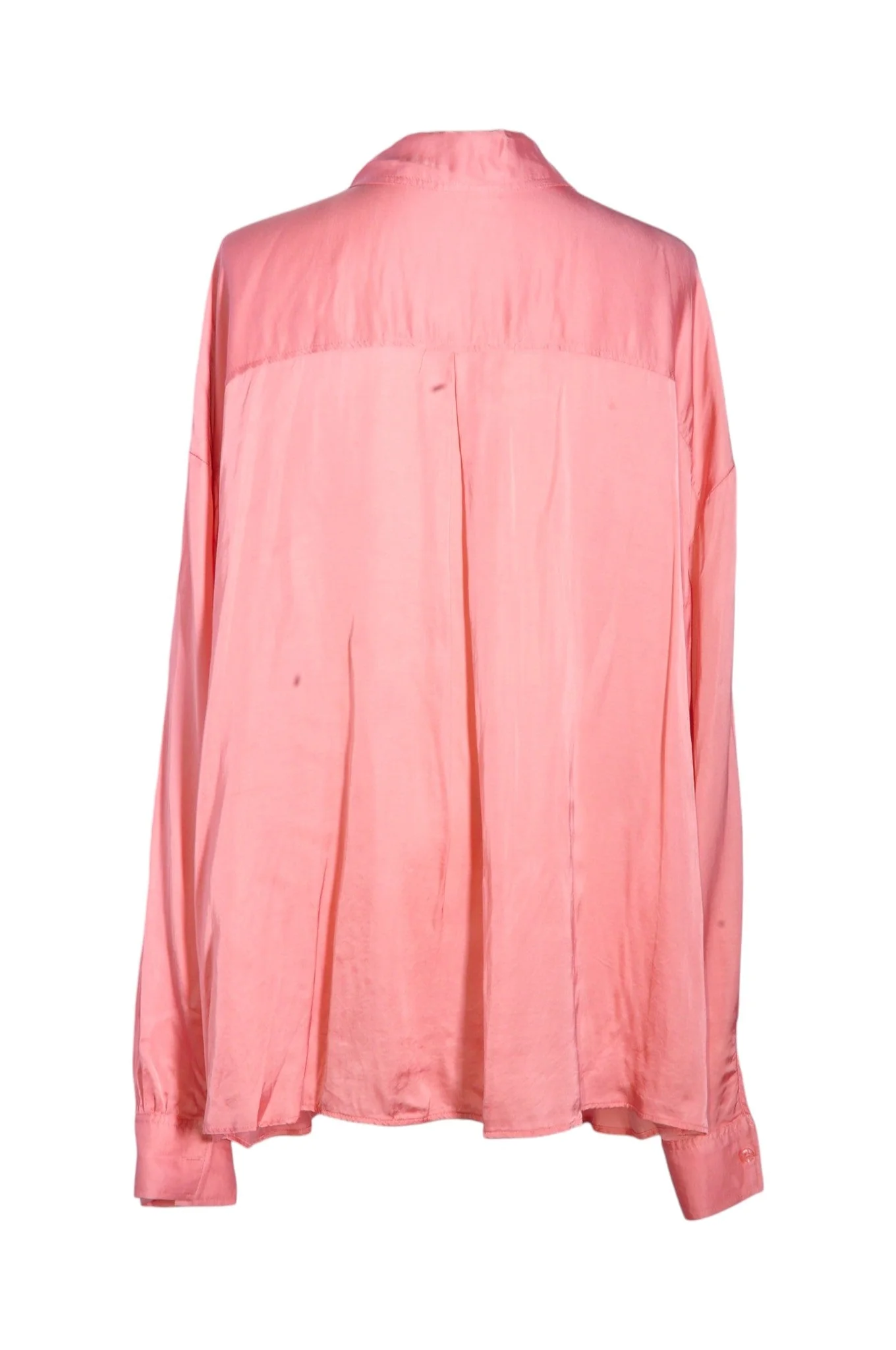 UNBRANDED Women Button Down Tops Regular fit in Pink - 2XL - Image 2