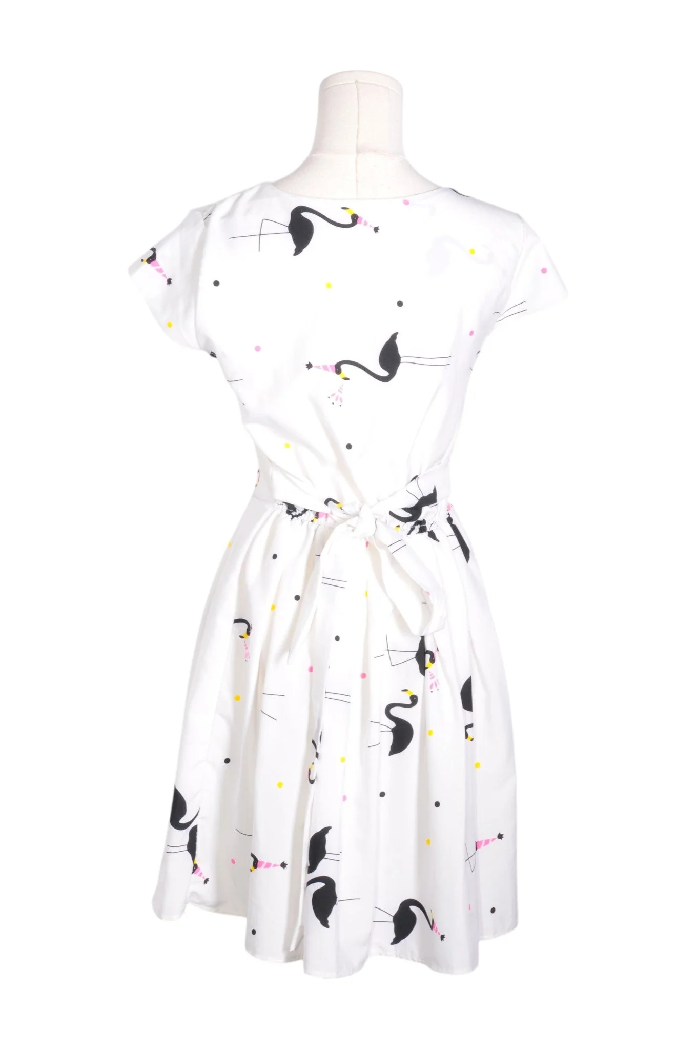 UNBRANDED Women Fit & Flare Dresses Regular fit in White - 38 - Image 2