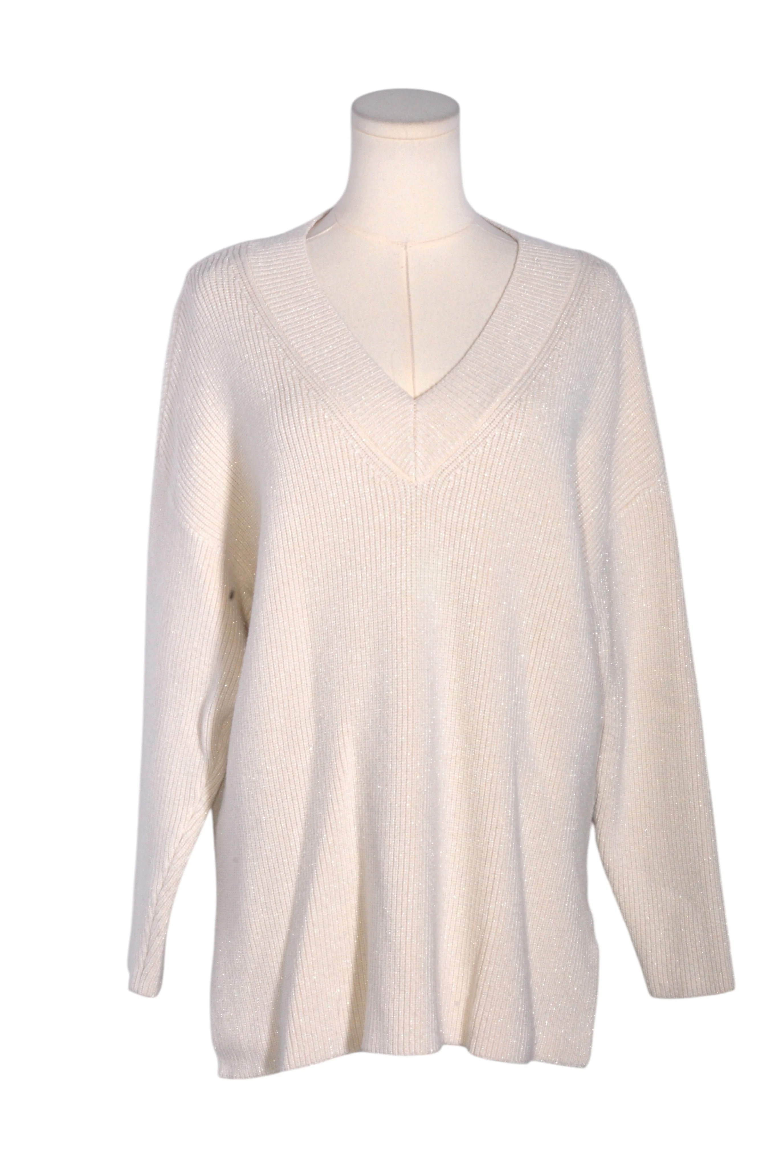 UNBRANDED Women Knit Tops Regular fit in Beige - L