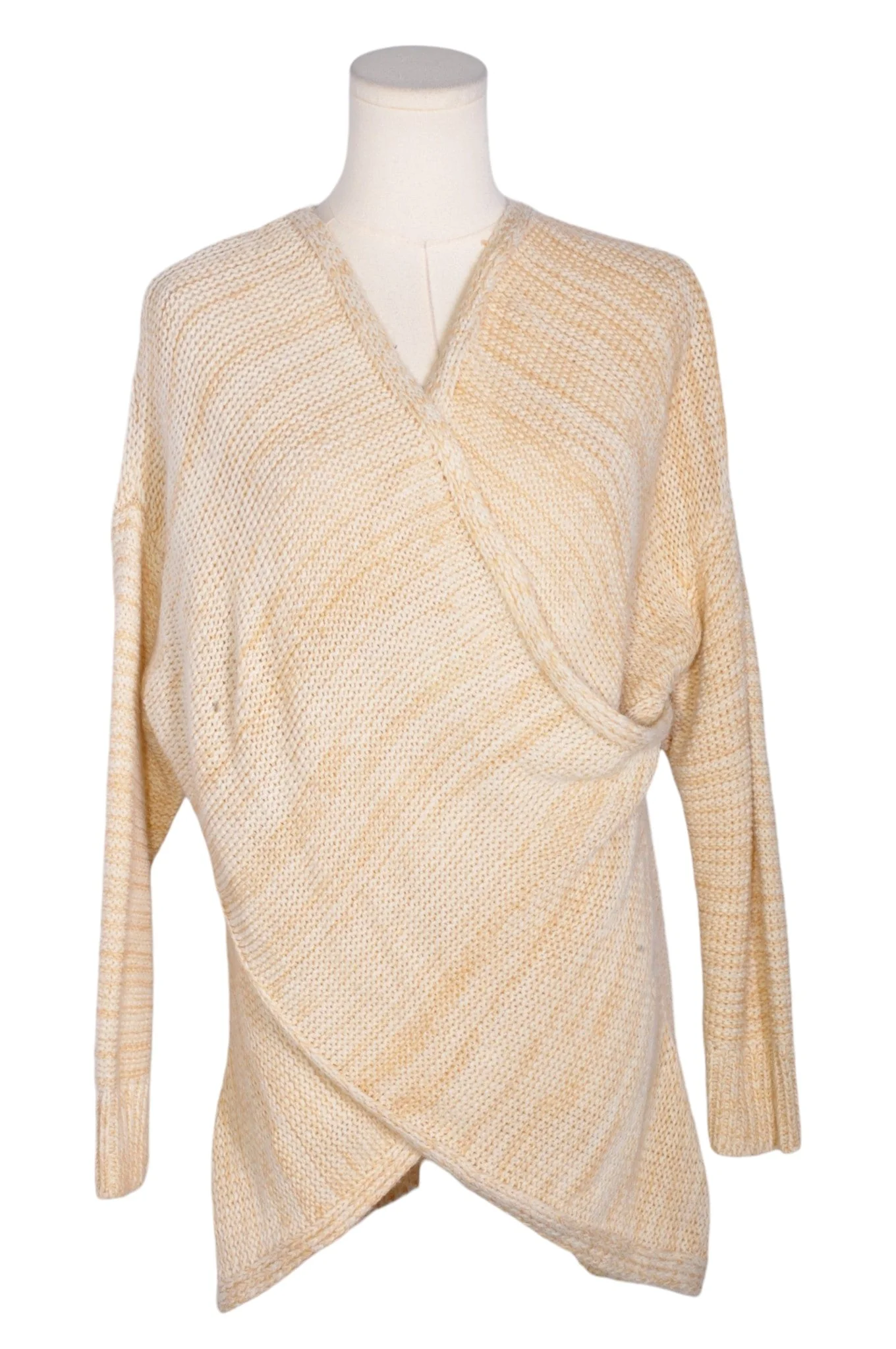 UNBRANDED Women Knit Tops Regular fit in Beige - L
