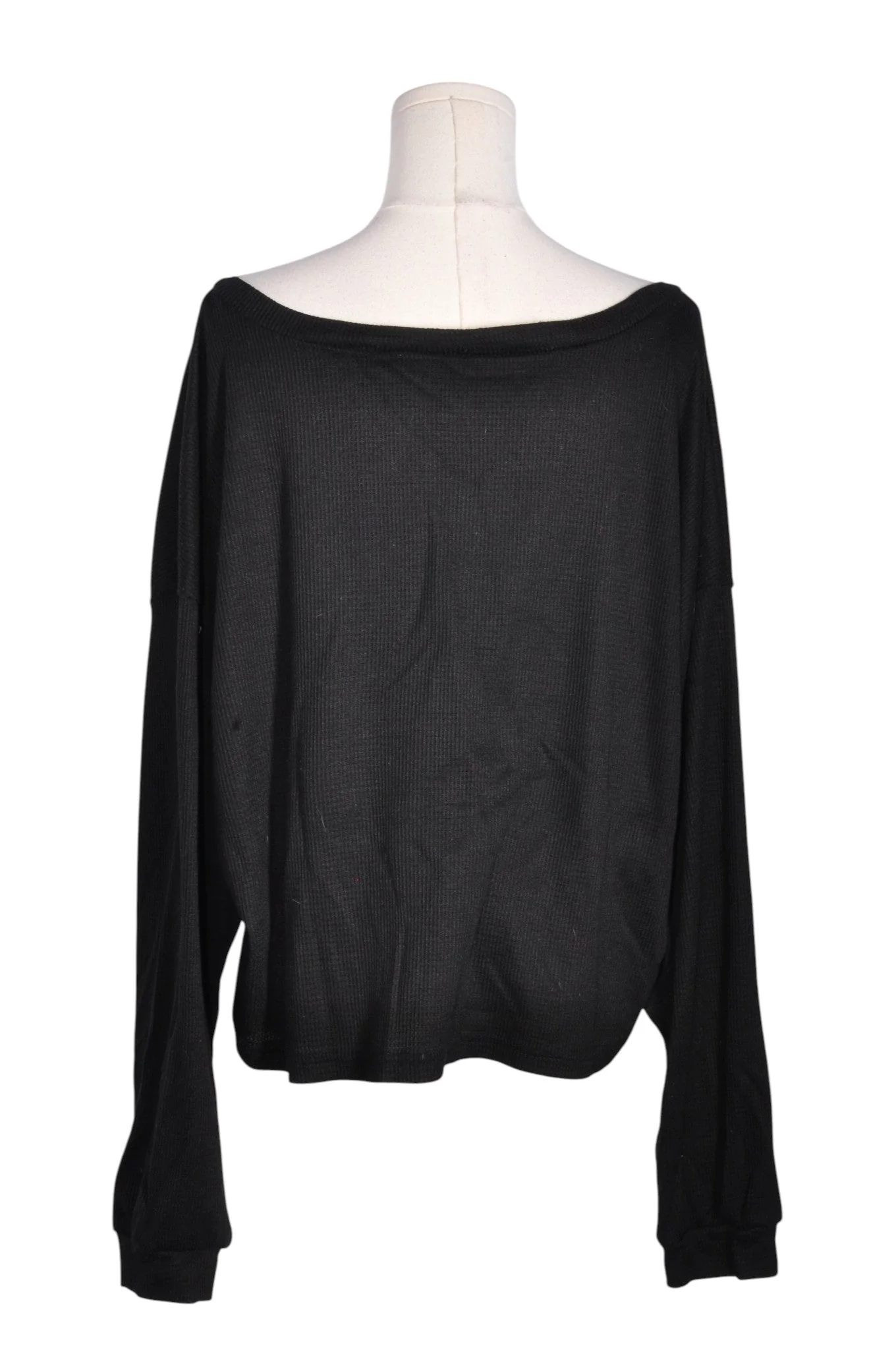 UNBRANDED Women Knit Tops Regular fit in Black - 3XL - Image 2