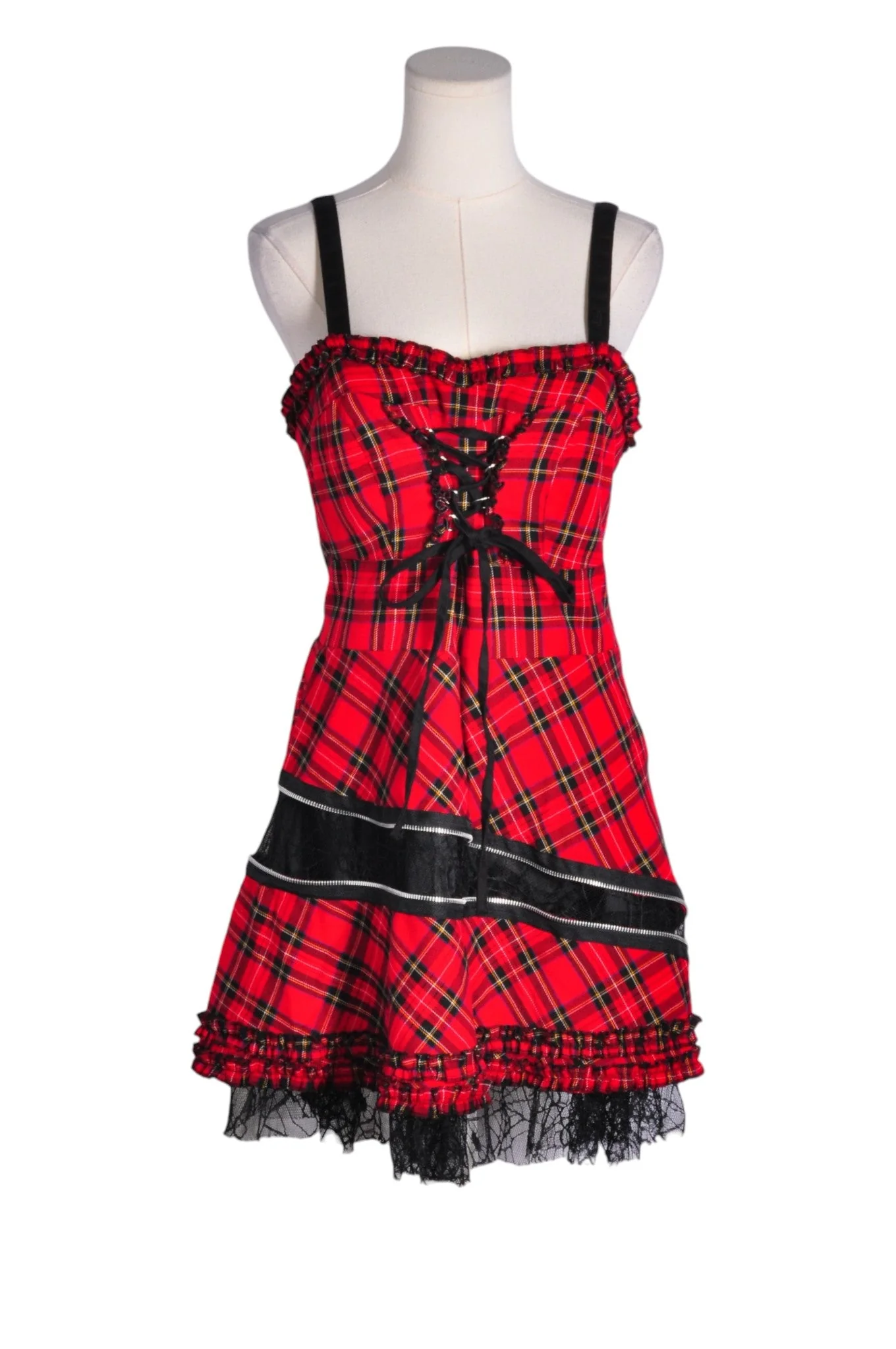 UNBRANDED Women Mini Dresses Regular fit in Red - XL