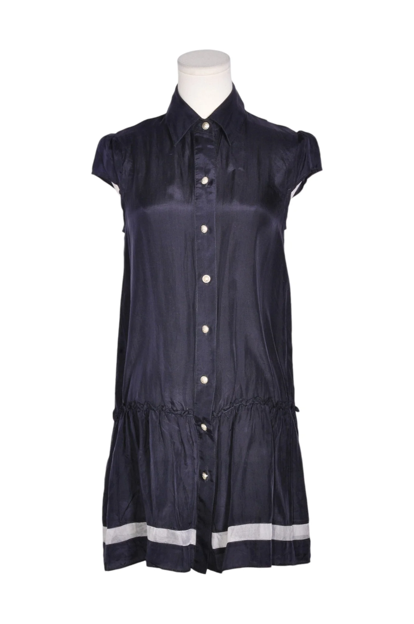 UNBRANDED Women Shirt Dresses Regular fit in Black - 6
