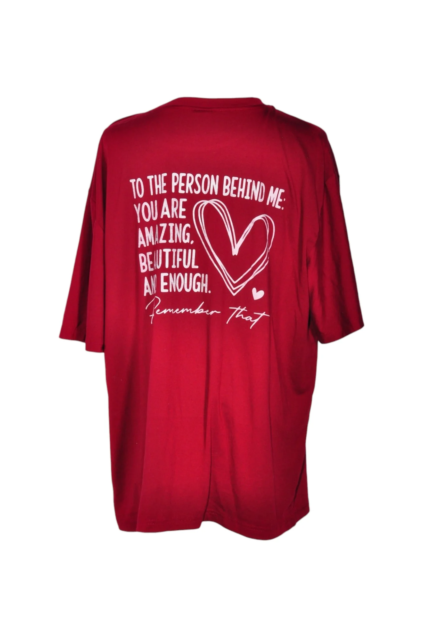 UNBRANDED Women T-Shirts Regular fit in Red - XL - Image 2