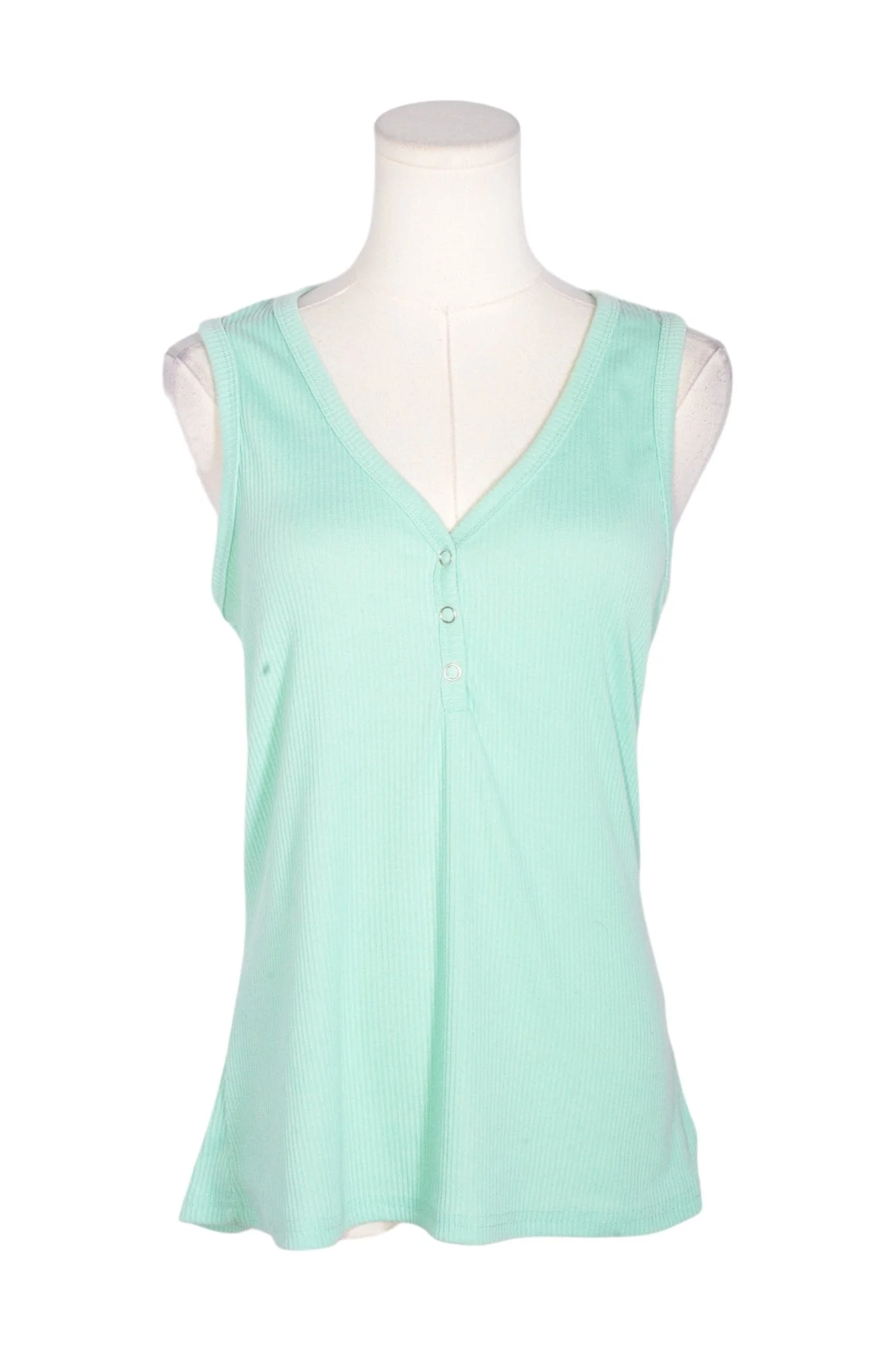 UNBRANDED Women Tank Tops Regular fit in Green - S