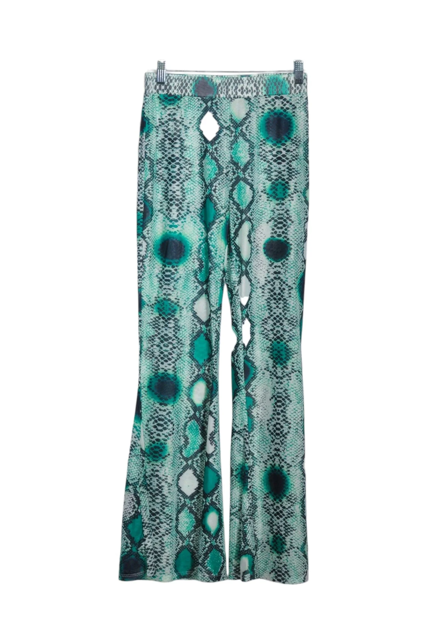 UNBRANDED Women Work Pants Regular fit in Green - L