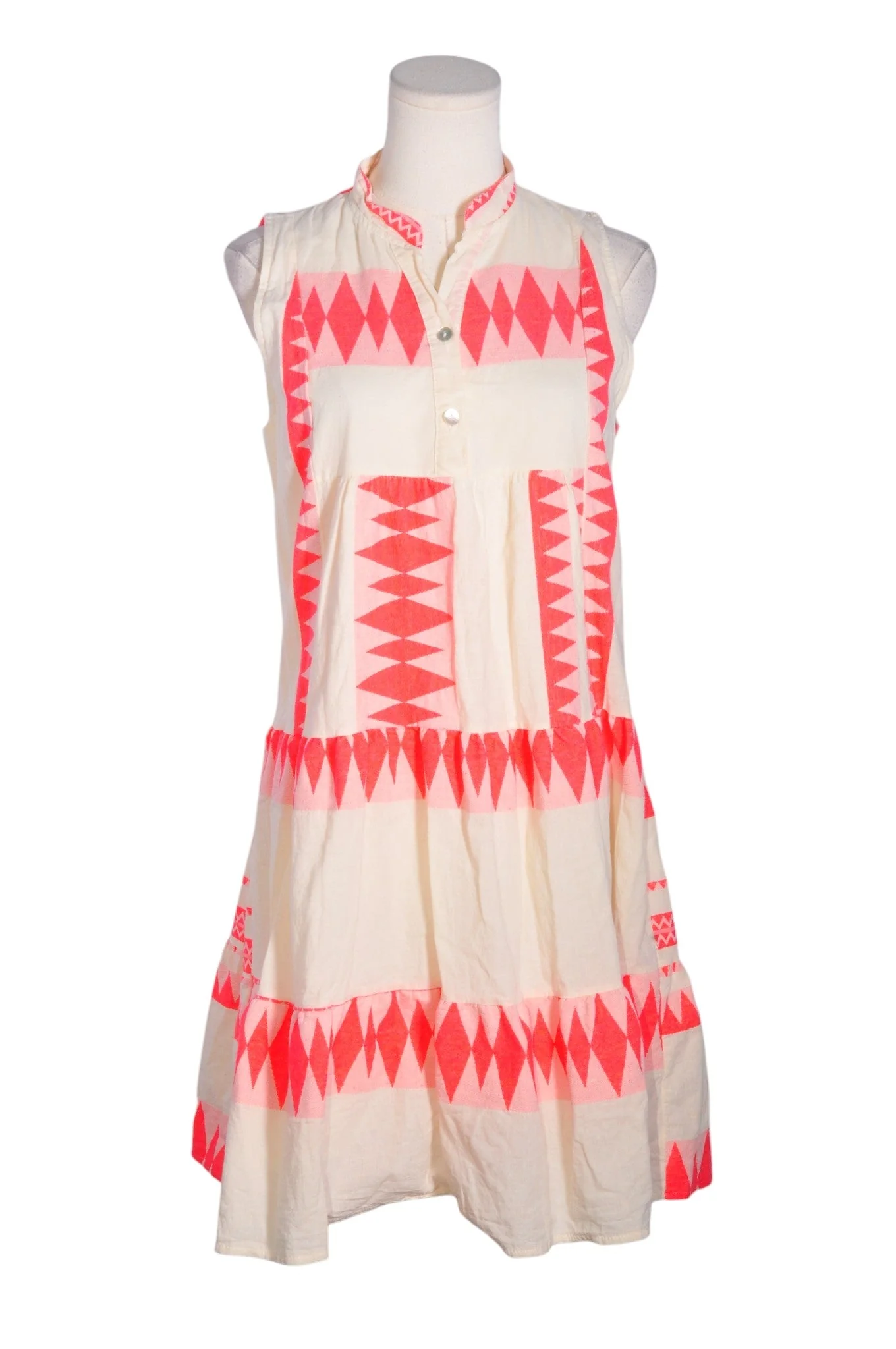 V&L Women A-Line Dresses Regular fit in White - S