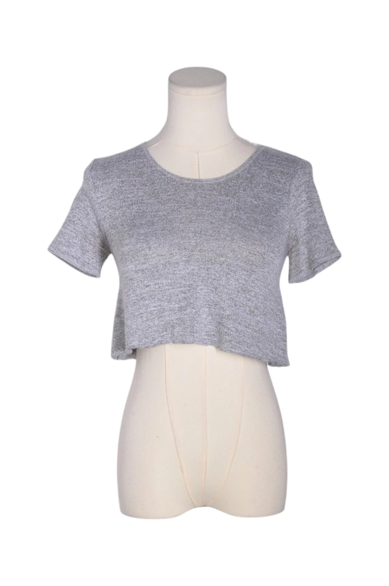 WILFRED FREE Women Crop Tops Regular fit in Gray - XXS