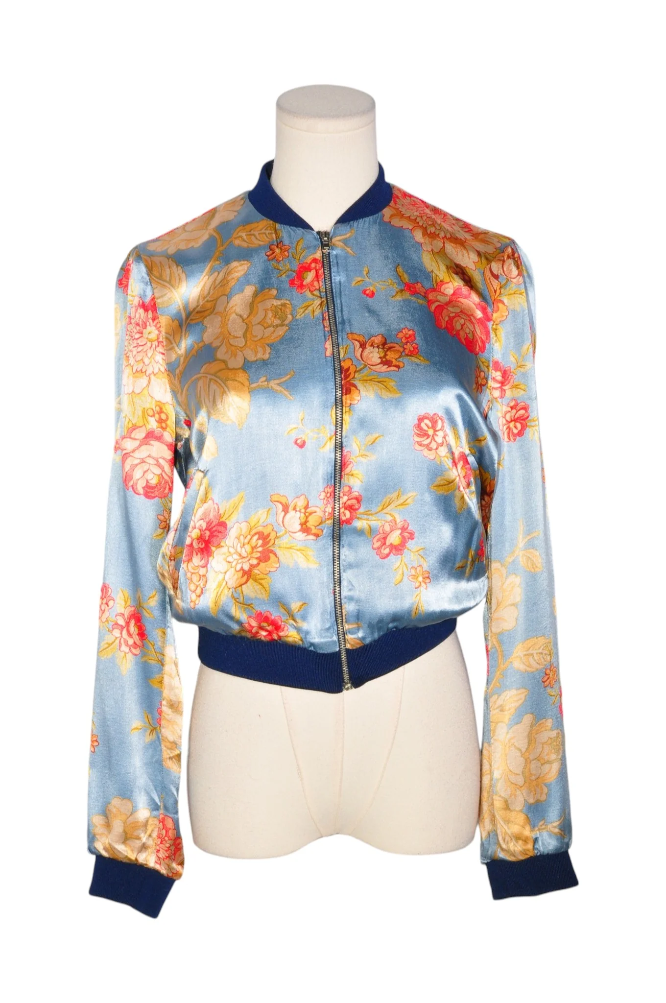 ZARA Women Blouses Regular fit in Blue - S