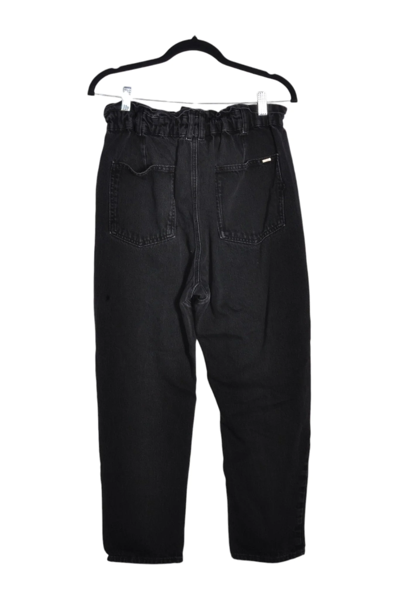 ZARA Women High-Waisted Jeans Regular fit in Black - 6 - Image 2