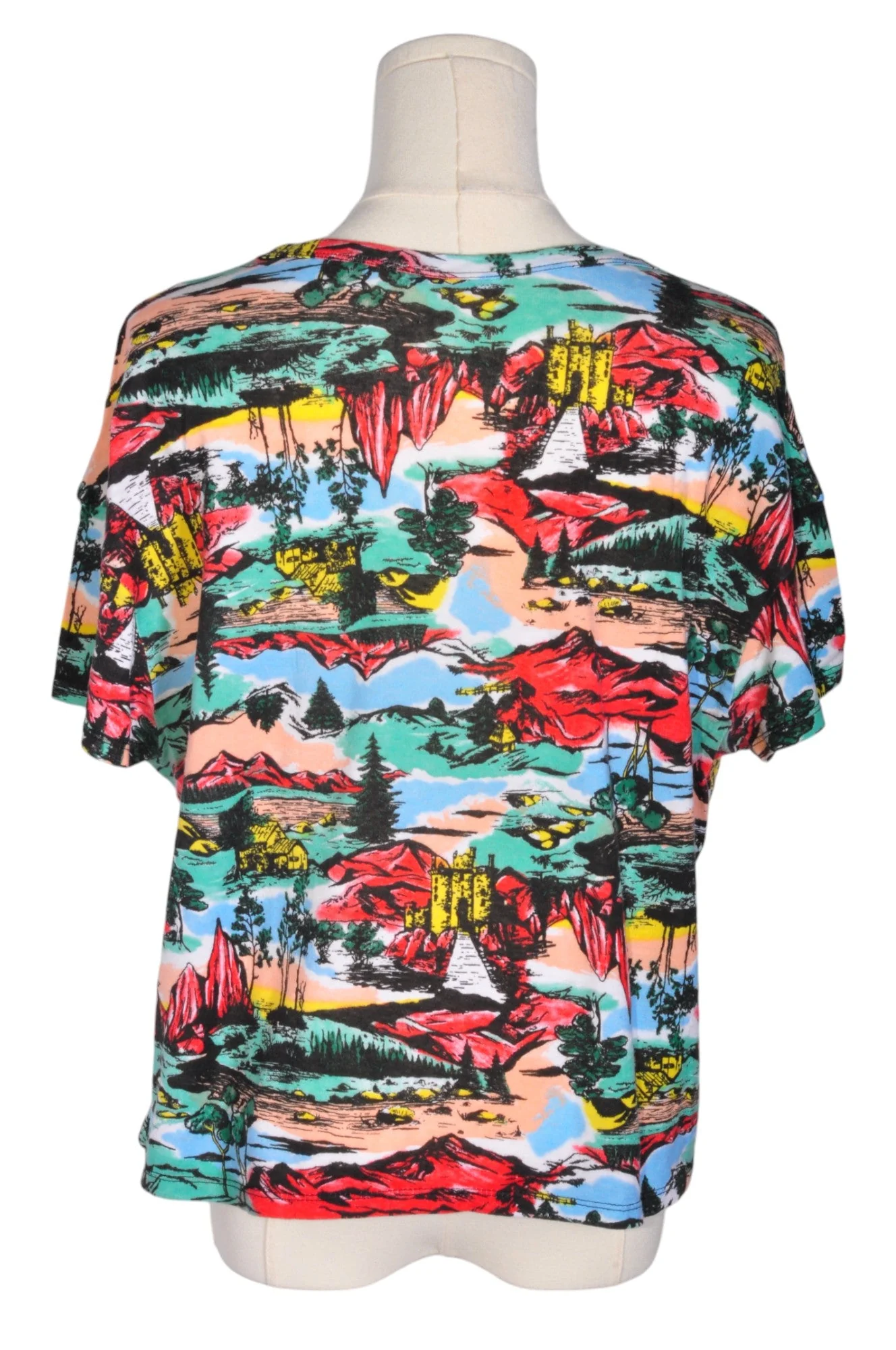 ZARA Women T-Shirts Regular fit in Red - M - Image 2